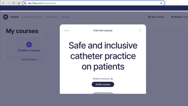 prompt for microlearning